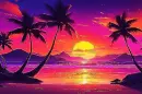 Tropical sunset