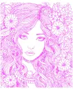 girl with flowers