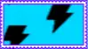 lightning bolt stamp