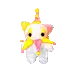 kitty clown plush
