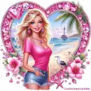 Pretty Beach Girl