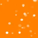 orange bokeh
