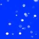blue bokeh