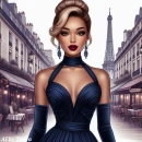 Pretty girl in Paris #2