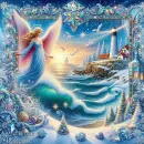 Winter Angel /Beach Image