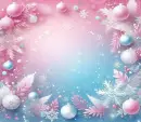 Starry Winter Background