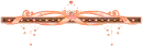 orange ribbon with diamonds