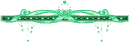 green ribbon with diamonds
