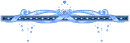 blue ribbon with diamonds