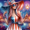 Patriotic Girl 