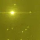 yellow bokeh