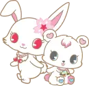 Jewelpet Ruby and Labra