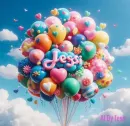 Colorful Balloons Jessi