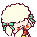 sleeping lamb