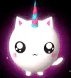 unicorn kitty blushing