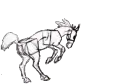 drawn horse 2