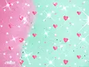 Pink & Mint Green Background