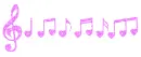 music notes with hearts