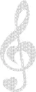 heart shaped musical note