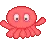 red octopus