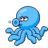 blue octopus