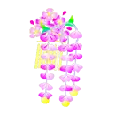 flower wind chime 