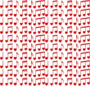 heart shaped musical notes