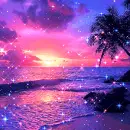 tropical sunset