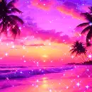 tropical sunset