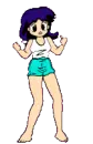 anime girl dancing