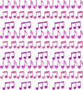 heart shaped musical notes