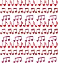heart shaped musical notes