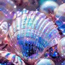 iridescent shells