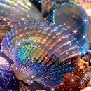 iridescent shells