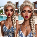 Beautiful beach babe #2