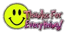 Thanks for everything