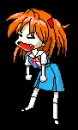 angry anime girl