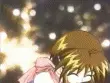 happy anime girl