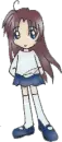 blinking girl