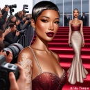 Red carpet beauty 