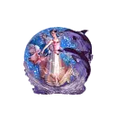 fairy and dolphin snow globe