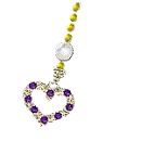 amethyst heart