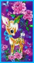 cute deer and a mouse
