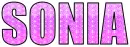 Sonia - 3 glitter colors