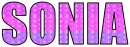 Sonia - 3 glitter colors