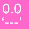 pink and white smiley #2