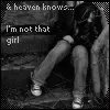 Not that girl