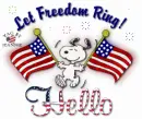 Snoopy_Let Freedom Ring_Hello