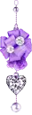 bow with diamonds