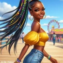 Boardwalk cutie